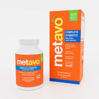 Metavo Complete Synbiotic - Pre+Pro+Postbiotics with AvoB™ for Gut Health & Metabolism