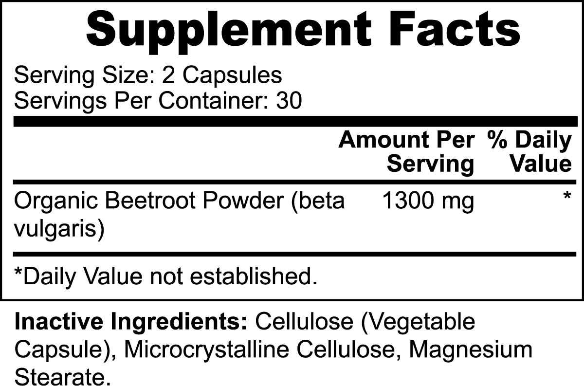Metavo.com Natural Extracts Supreme Beets