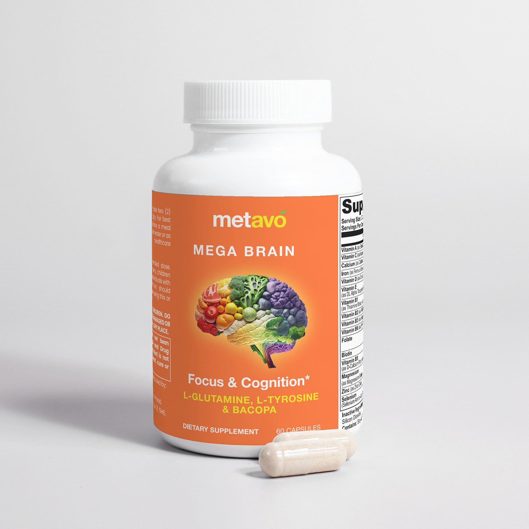 Metavo.com Specialty Supplements Mega Brain