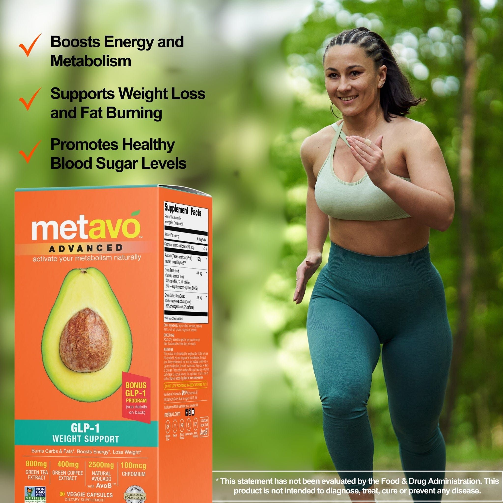 Metavo US Metavo Metavo Advanced GLP-1 Weight Support Capsules