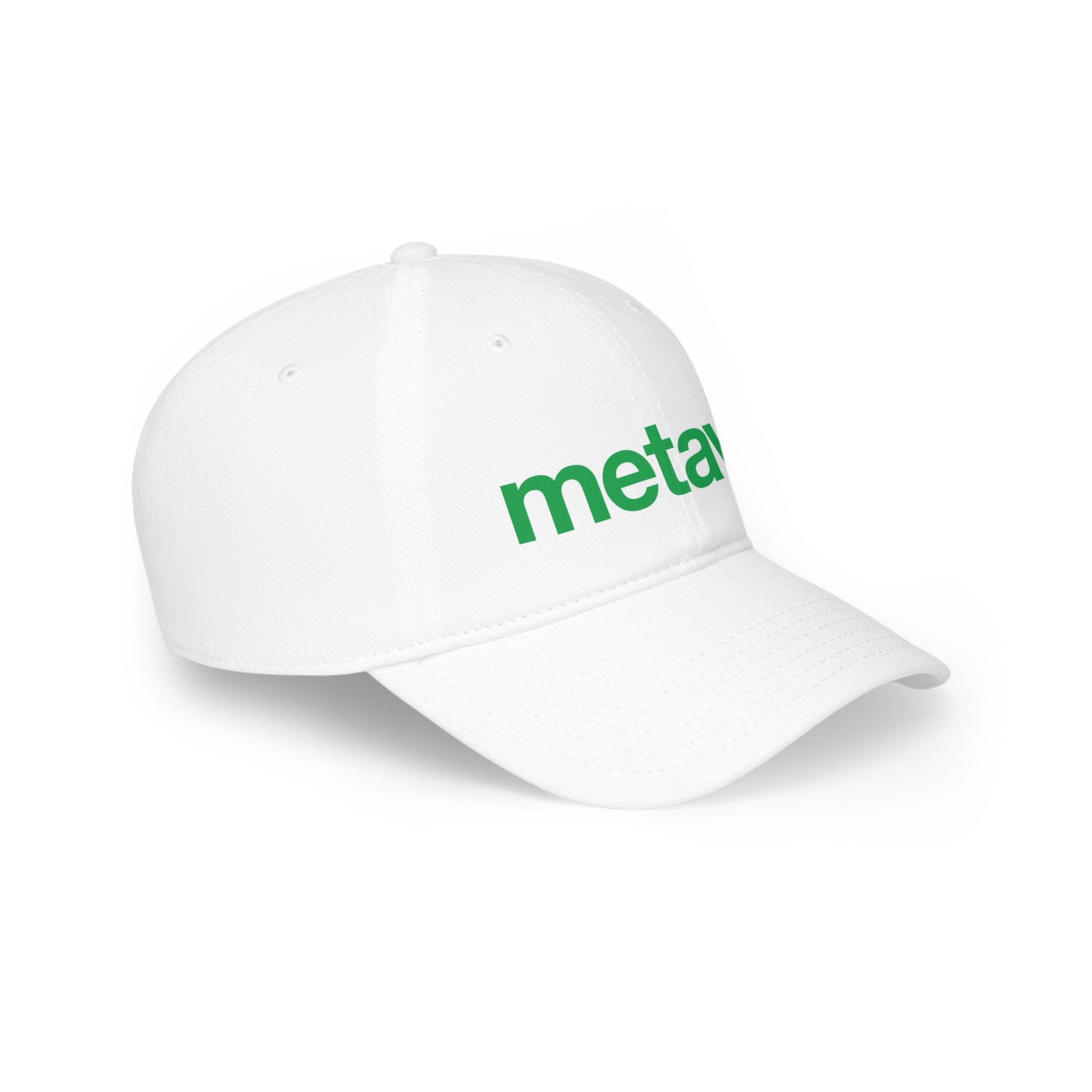 Printify Hats White / One size Low Profile Baseball Cap