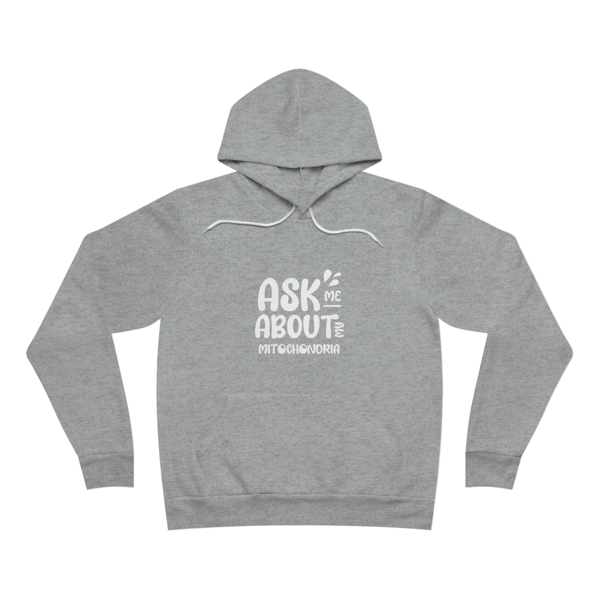 Printify Hoodie Athletic Heather / S Mitochondria Unisex Sponge Fleece Pullover Hoodie