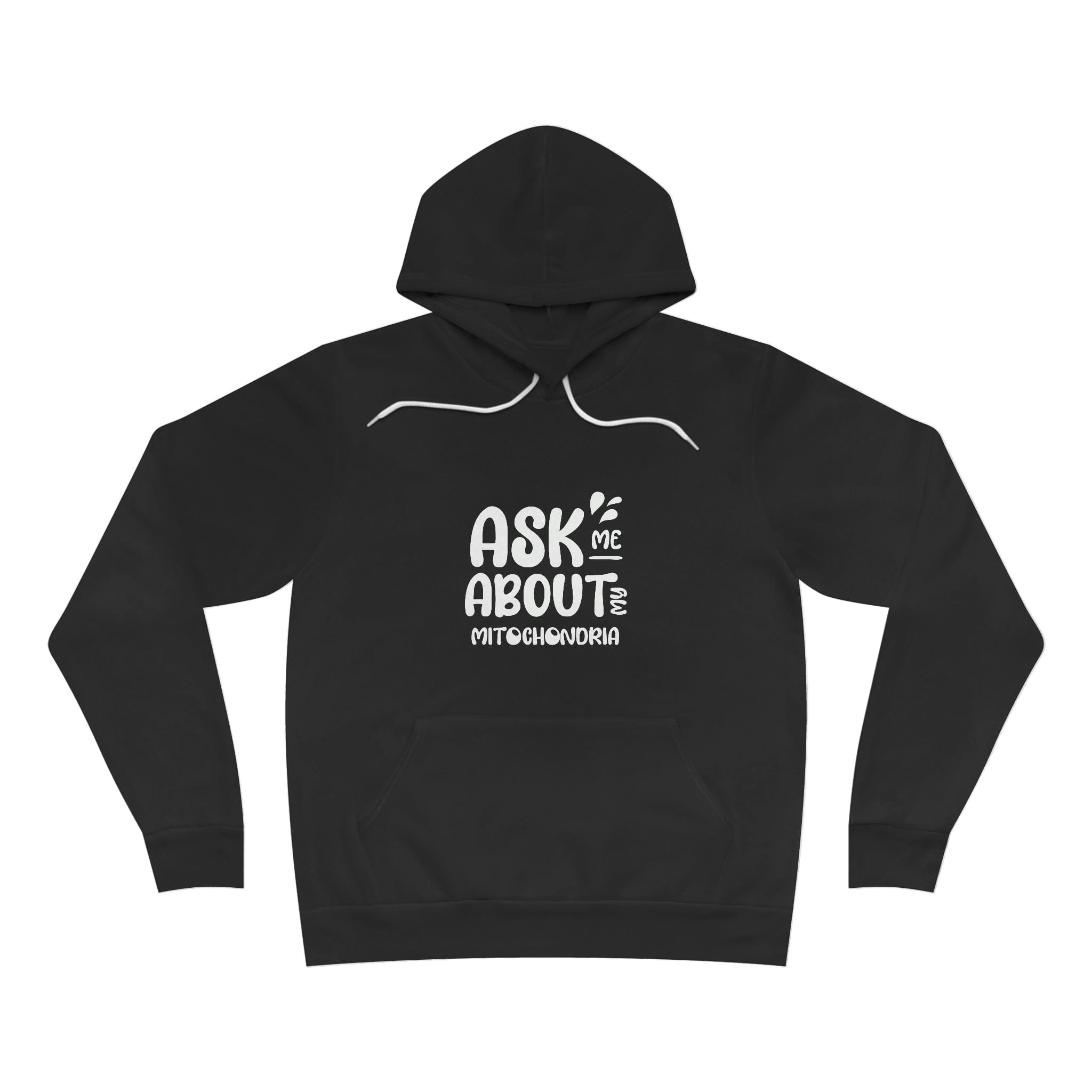 Printify Hoodie Black / S Mitochondria Unisex Sponge Fleece Pullover Hoodie