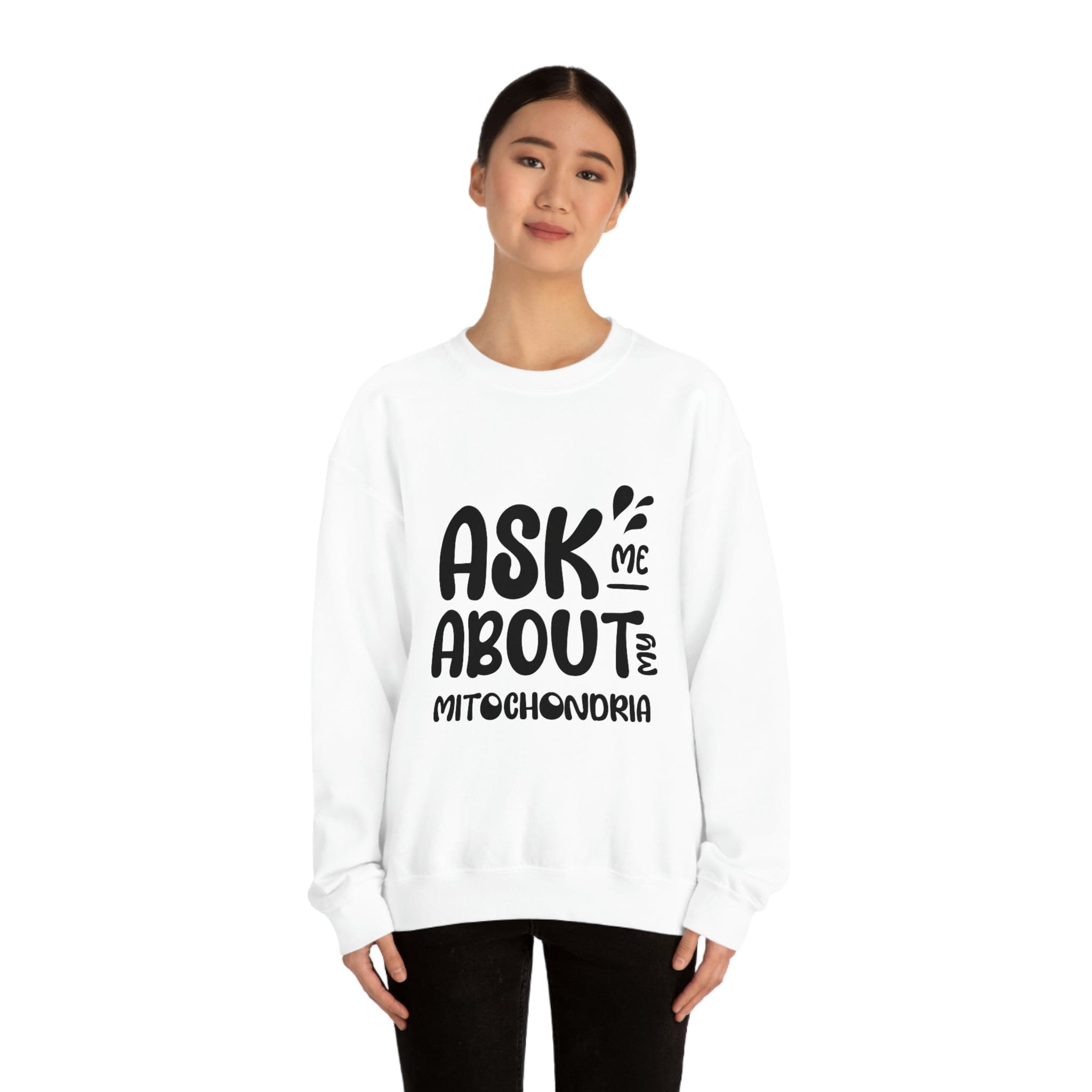 Printify Sweatshirt Mitochondria Unisex Heavy Blend™ Crewneck Sweatshirt