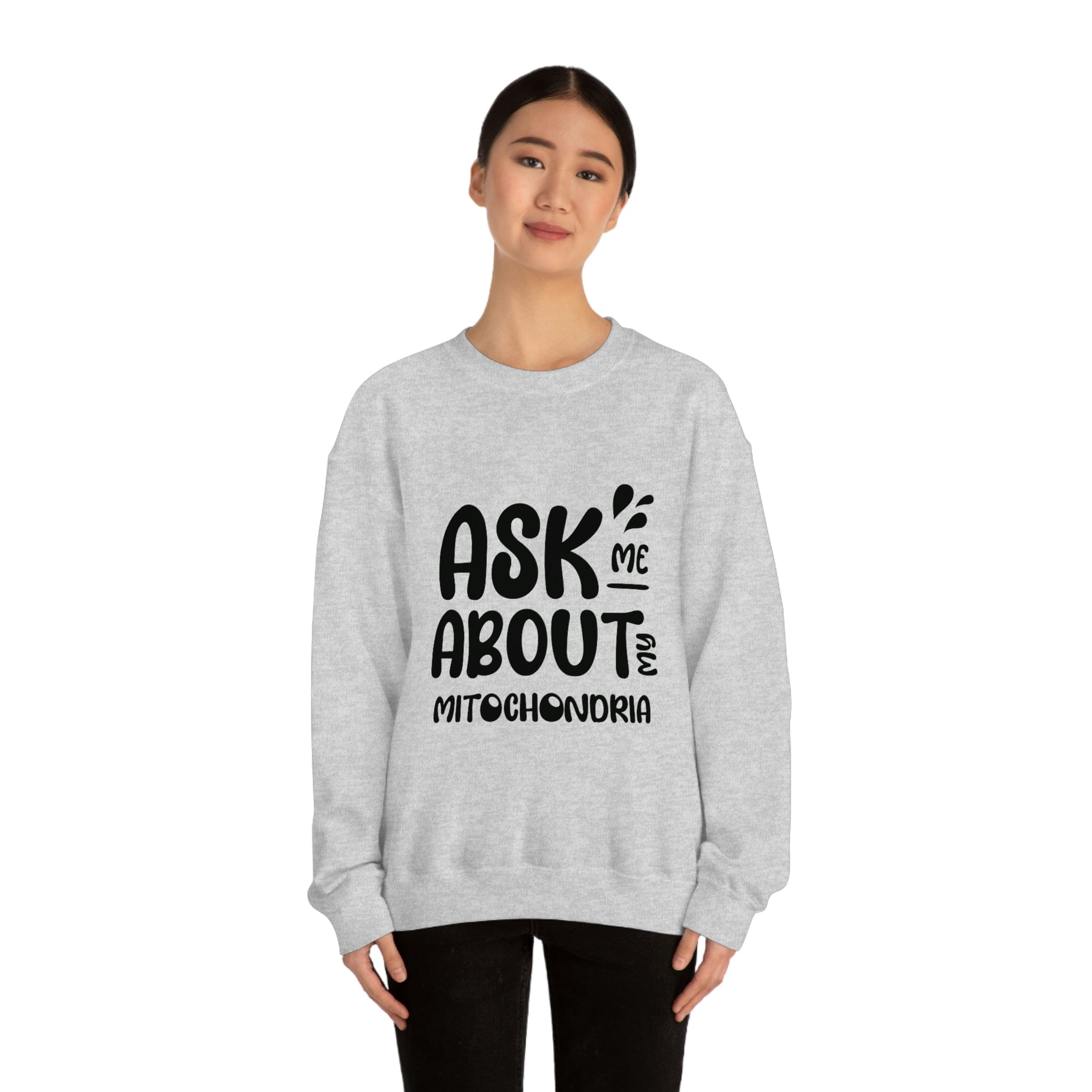 Printify Sweatshirt Mitochondria Unisex Heavy Blend™ Crewneck Sweatshirt