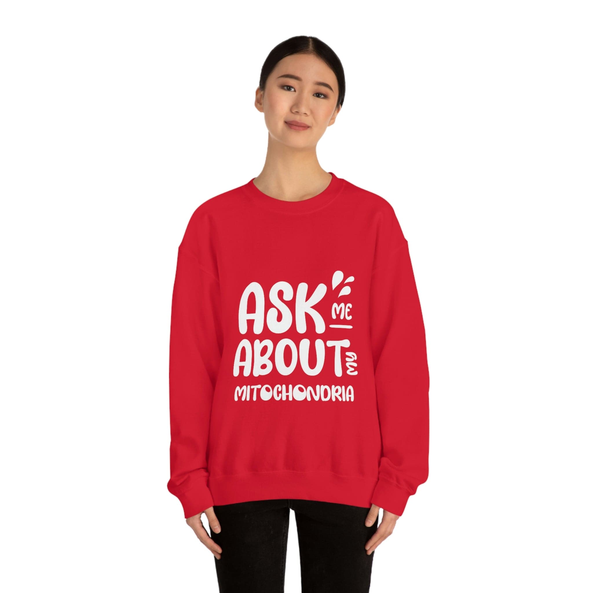 Printify Sweatshirt Mitochondria Unisex Heavy Blend™ Crewneck Sweatshirt