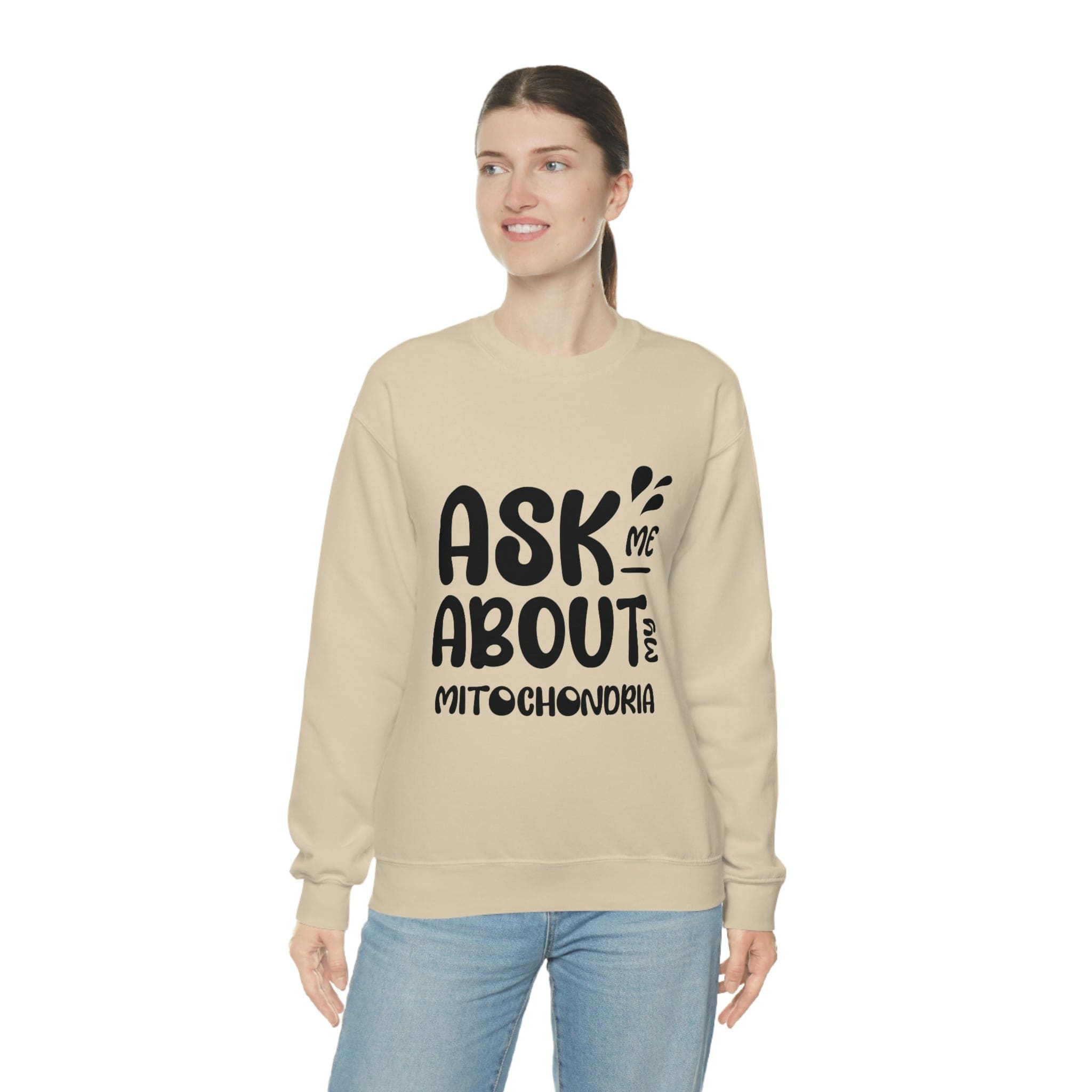 Printify Sweatshirt Mitochondria Unisex Heavy Blend™ Crewneck Sweatshirt